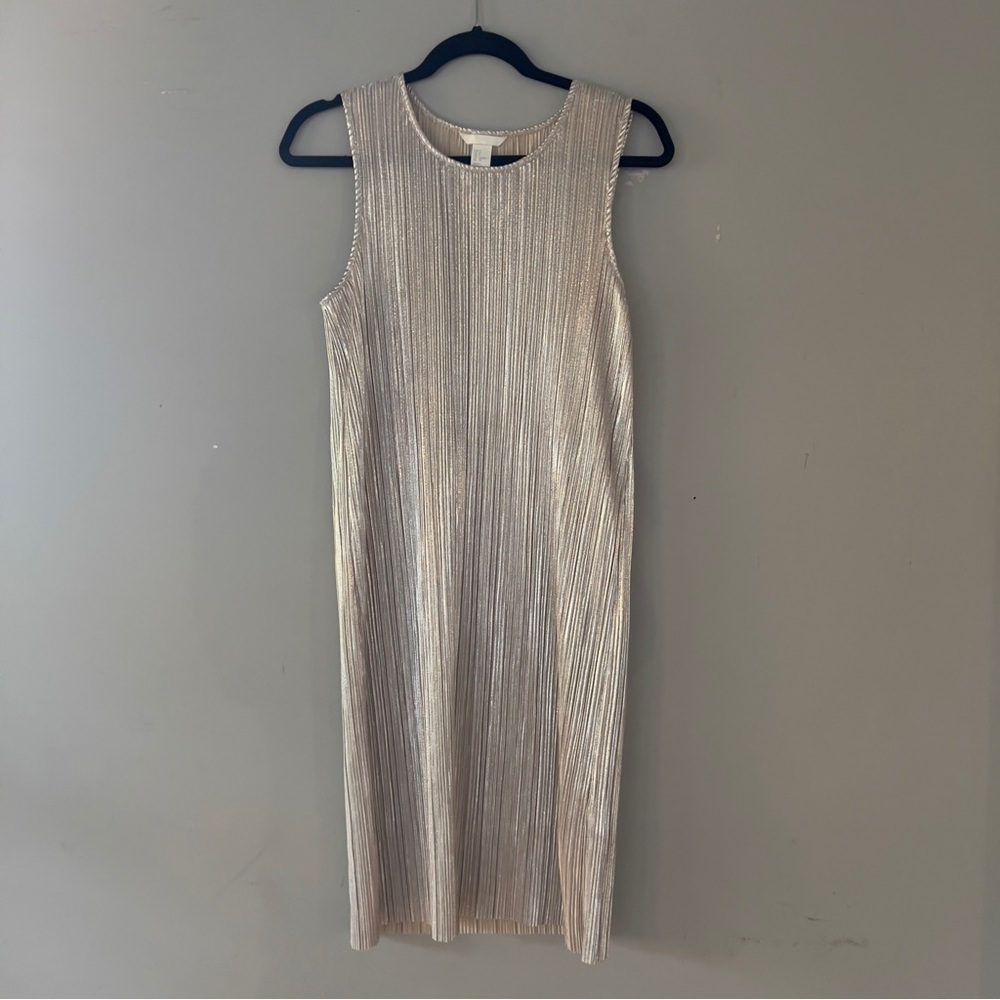 Gold Metallic Dress - Picture 2 of 5